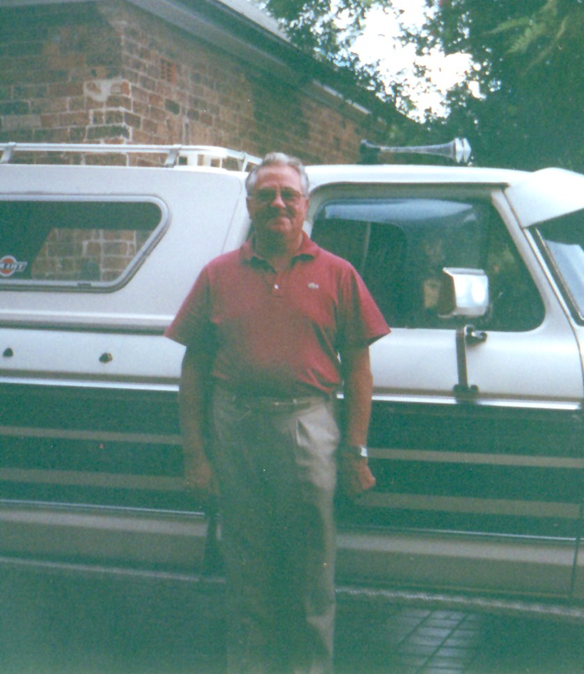 DAD and one of his trucks